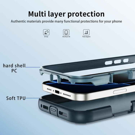 Defend Rugged Gear Holder MagSafe Phone Case