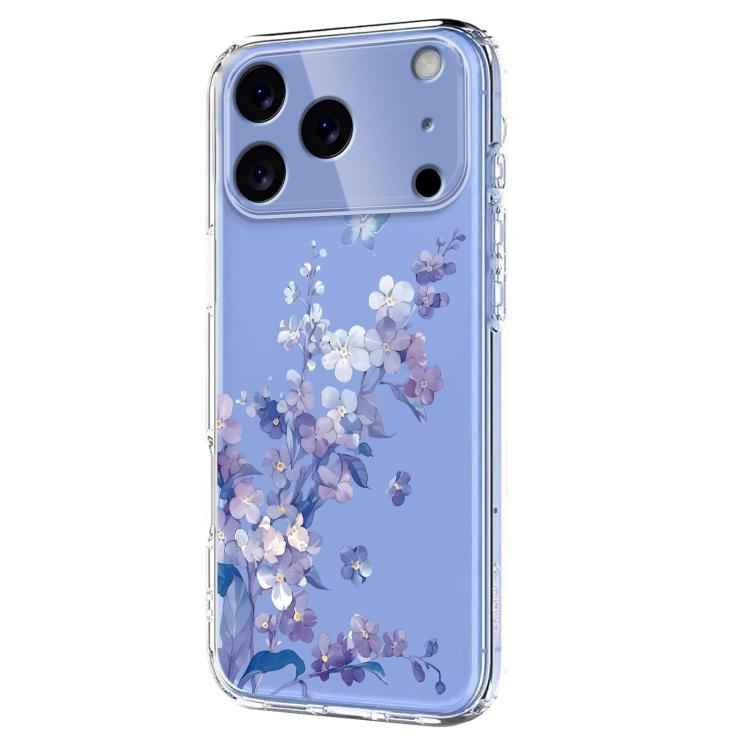 Flower Pattern Painted TPU Phone Case