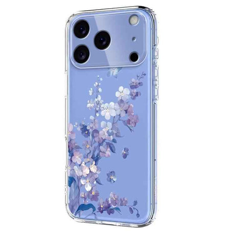 Flower Pattern Painted TPU Phone Case