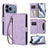 Butterfly Love Flower Multi-card Zipper Wallet Leather Phone Case