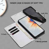 Color Drawing Pattern Leather Phone Case