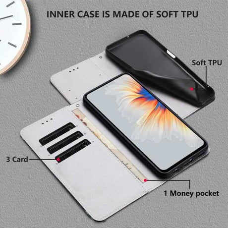 Color Drawing Pattern Leather Phone Case
