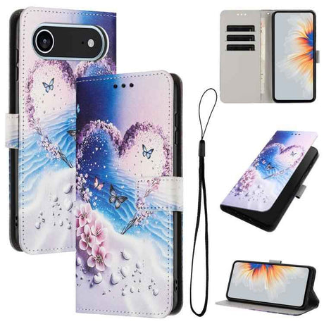 Color Drawing Pattern Leather Phone Case