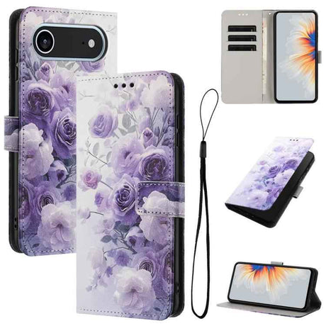 Color Drawing Pattern Leather Phone Case