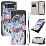 Color Drawing Pattern Leather Phone Case