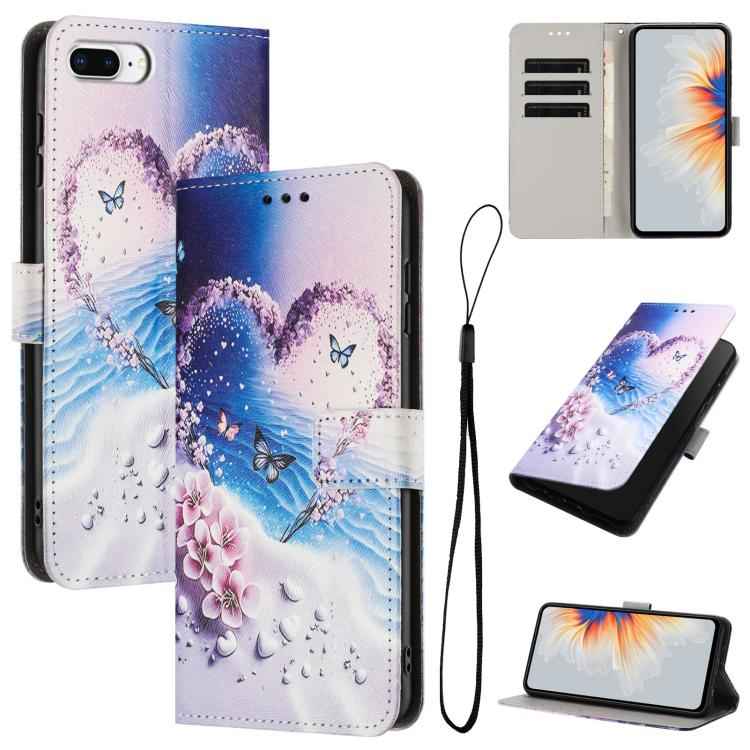 Color Drawing Pattern Leather Phone Case