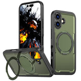 Metal 360 Degree Rotation Holder MagSafe Phone Case