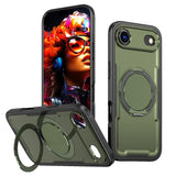 Metal 360 Degree Rotation Holder MagSafe Phone Case