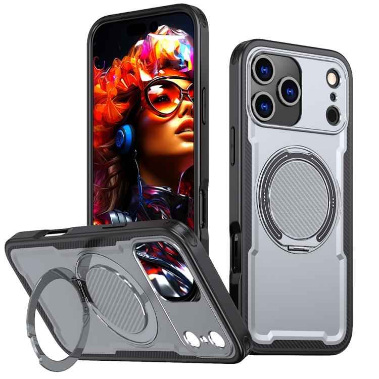 Metal 360 Degree Rotation Holder MagSafe Phone Case