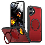 Metal 360 Degree Rotation Holder MagSafe Phone Case