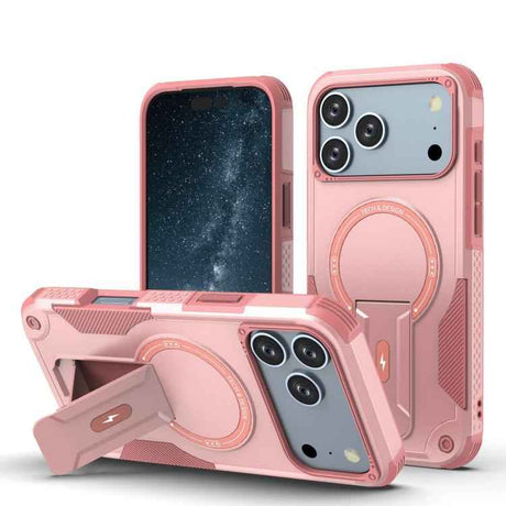Armor Magsafe Holder PC Hybrid TPU Phone Case