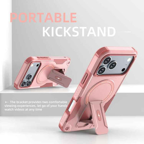 Armor Magsafe Holder PC Hybrid TPU Phone Case