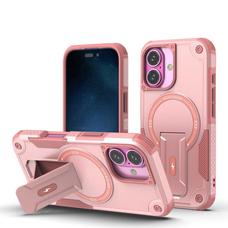 Armor Magsafe Holder PC Hybrid TPU Phone Case