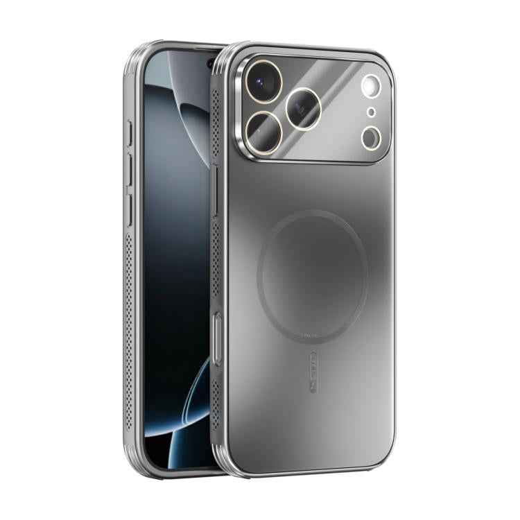 ABEEL Heat Dissipation Frosted MagSafe Phone Case with Lens Film
