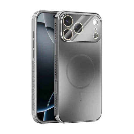 ABEEL Heat Dissipation Frosted MagSafe Phone Case with Lens Film