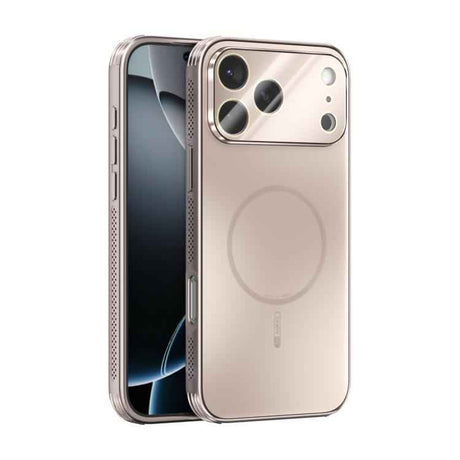ABEEL Heat Dissipation Frosted MagSafe Phone Case with Lens Film