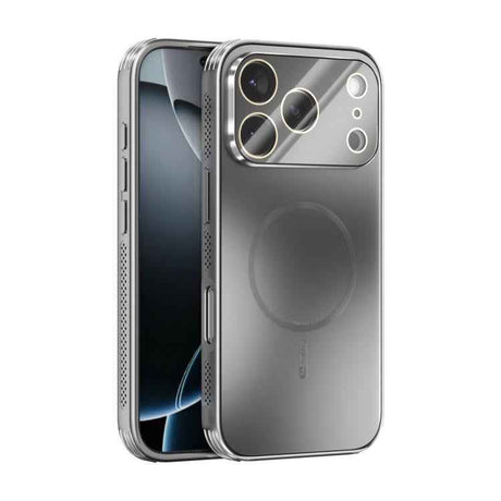 ABEEL Heat Dissipation Frosted MagSafe Phone Case with Lens Film