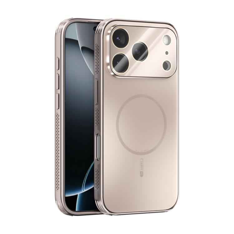 ABEEL Heat Dissipation Frosted MagSafe Phone Case with Lens Film