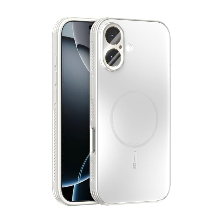 ABEEL Heat Dissipation Frosted MagSafe Phone Case with Lens Film