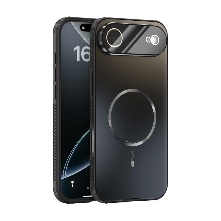 ABEEL Heat Dissipation Frosted MagSafe Phone Case with Lens Film
