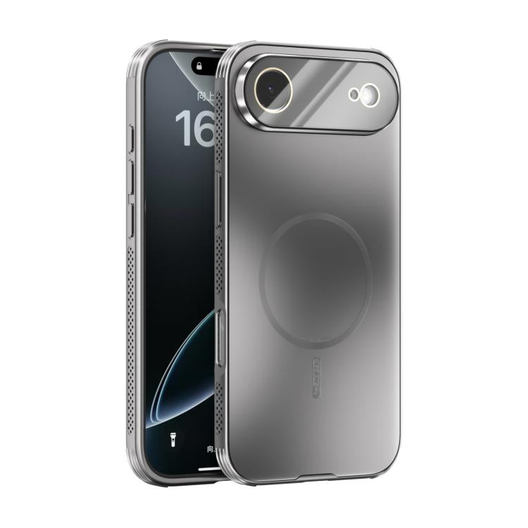 ABEEL Heat Dissipation Frosted MagSafe Phone Case with Lens Film