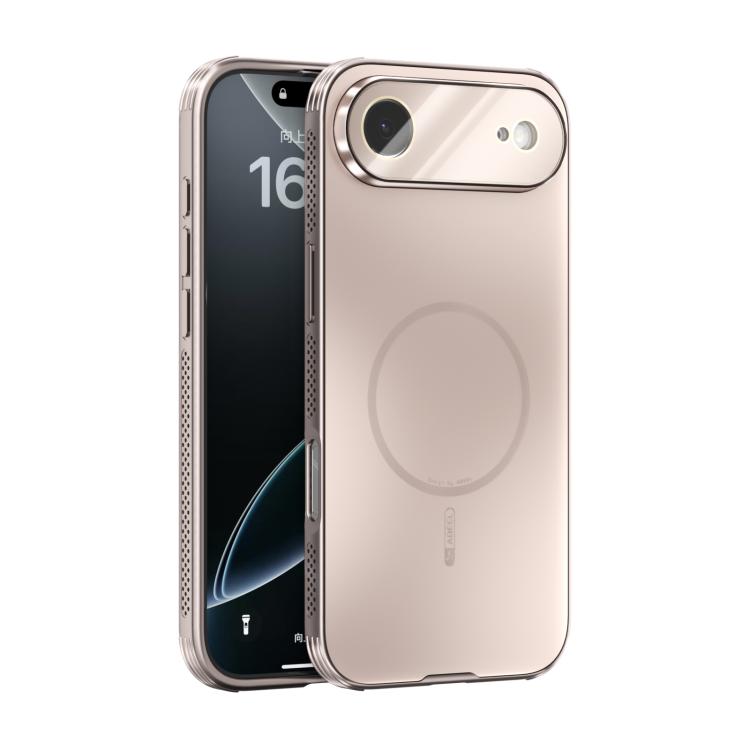 ABEEL Heat Dissipation Frosted MagSafe Phone Case with Lens Film