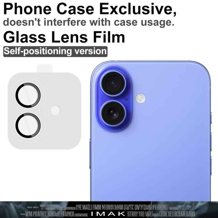 imak Glass Rear Camera Lens Film Phone Case Exclusive, Self-positioning Version