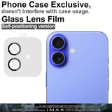 imak Glass Rear Camera Lens Film Phone Case Exclusive, Self-positioning Version