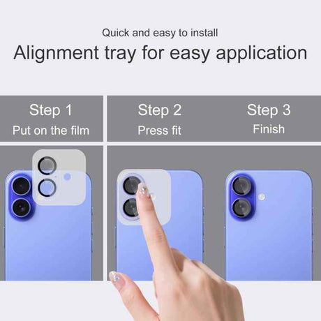 imak Glass Rear Camera Lens Film Phone Case Exclusive, Self-positioning Version