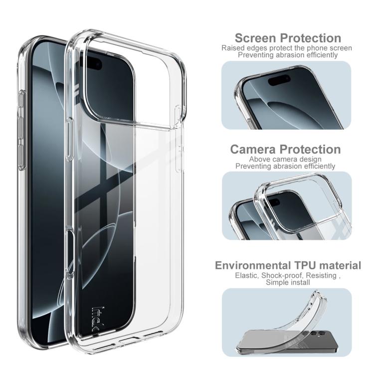 imak UX-10 Series Transparent Shockproof TPU Phone Case