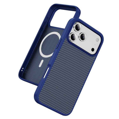 Carbon Fiber Texture Skin-feel MagSafe Phone Case