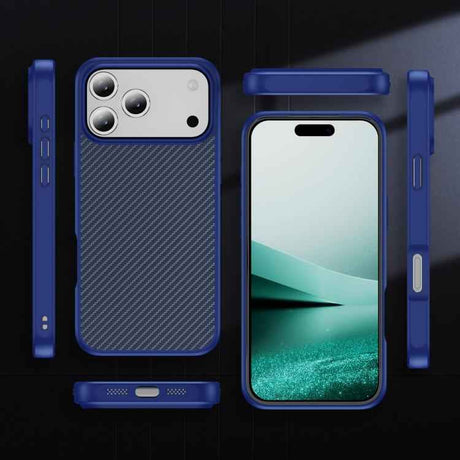 Carbon Fiber Texture Skin-feel MagSafe Phone Case