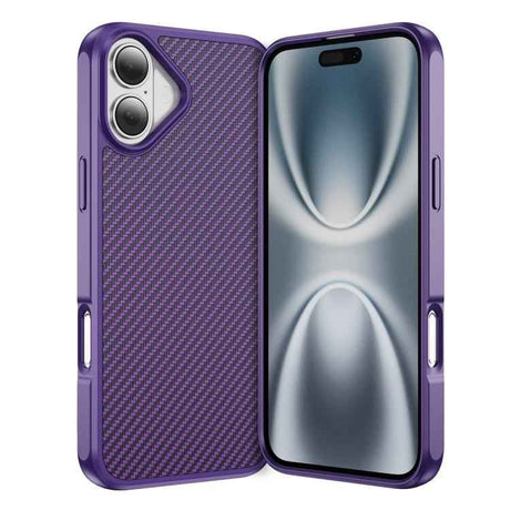 Carbon Fiber Texture Skin-feel MagSafe Phone Case