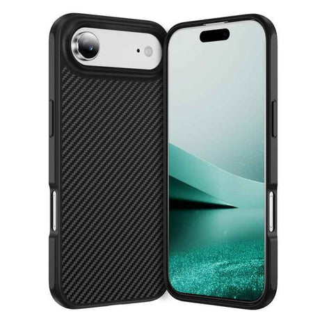Carbon Fiber Texture Skin-feel MagSafe Phone Case