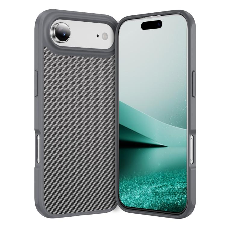 Carbon Fiber Texture Skin-feel MagSafe Phone Case