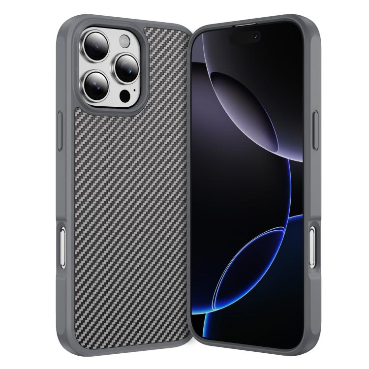 Carbon Fiber Texture Skin-feel MagSafe Phone Case