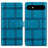 Embossed Checkered Leather Phone Case