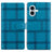 Embossed Checkered Leather Phone Case