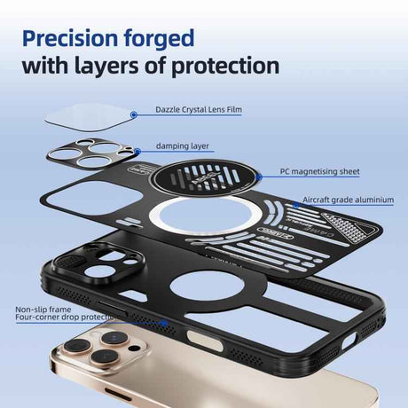 ABEEL Ice Fox Series Magsafe Heat Sink Cooling Phone Case