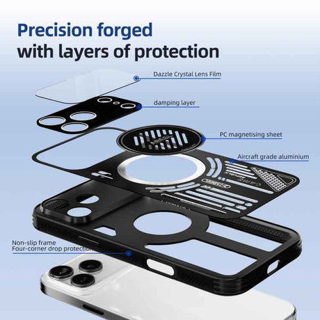 ABEEL Ice Fox Series Magsafe Heat Sink Cooling Phone Case