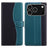 Embossed Two-Color Leather Phone Case