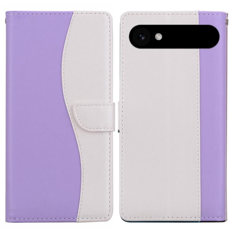 Embossed Two-Color Leather Phone Case