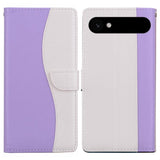 Embossed Two-Color Leather Phone Case