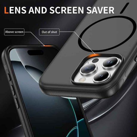 Imitation Original Magsafe PC Hybrid TPU Phone Case