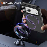 Imitation Original CD Texture Magsafe PC Hybrid TPU Phone Case