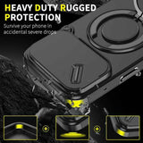 Sliding Camshield Ring Holder Phone Case