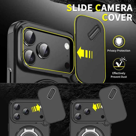 Sliding Camshield Ring Holder Phone Case