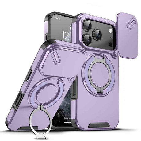 Sliding Camshield Ring Holder Phone Case