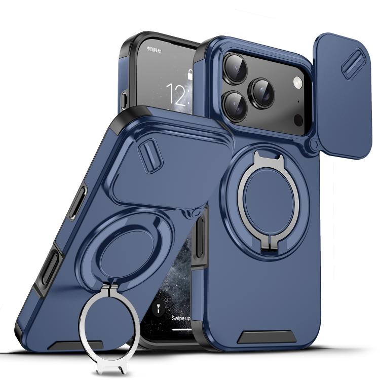 Sliding Camshield Ring Holder Phone Case