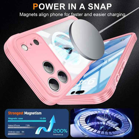 RedPepper Tempered Glass MagSafe Phone Case